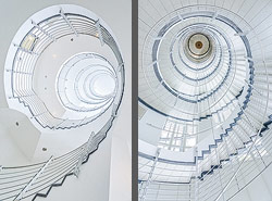 Stiegenhaus/Treppenhaus in Hamburg, Deutschland