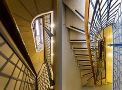 Stiegenhaus/Treppenhaus im Queen's House in London, England