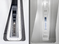 Stiegenhaus/Treppenhaus in Wien, &Ouml;sterreich