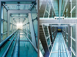 Stiegenhaus/Treppenhaus in Wien, &Ouml;sterreich